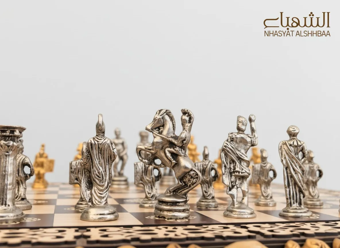 طاولة الشطرنج النحاسية الملكية